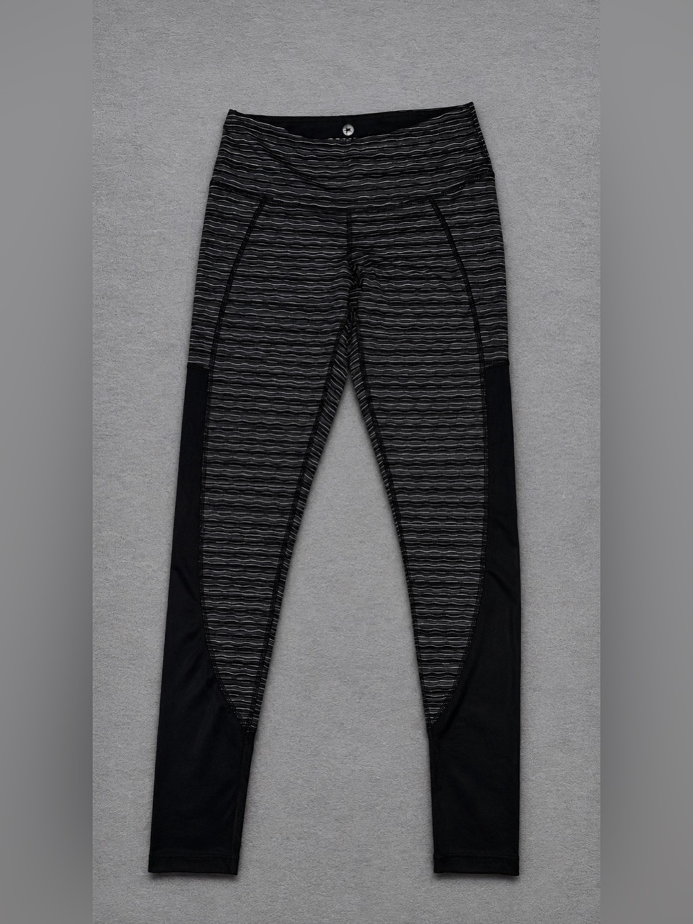90 Degree By Reflex Stripped Leggings Yoga Pants- Size XS